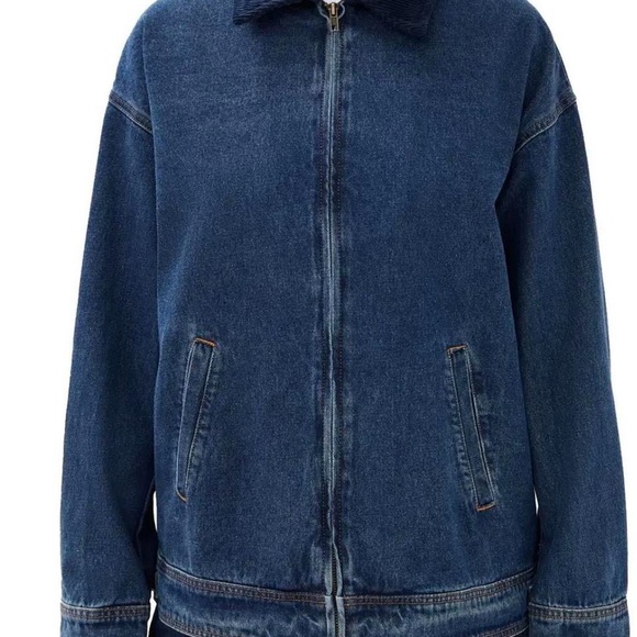 Lioness Jackets & Blazers - Lioness Navy Blue Corded Jacket